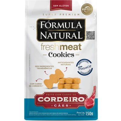 Cookies Fórmula Natural Fresh Meat para Cães Adultos sabor Cordeiro